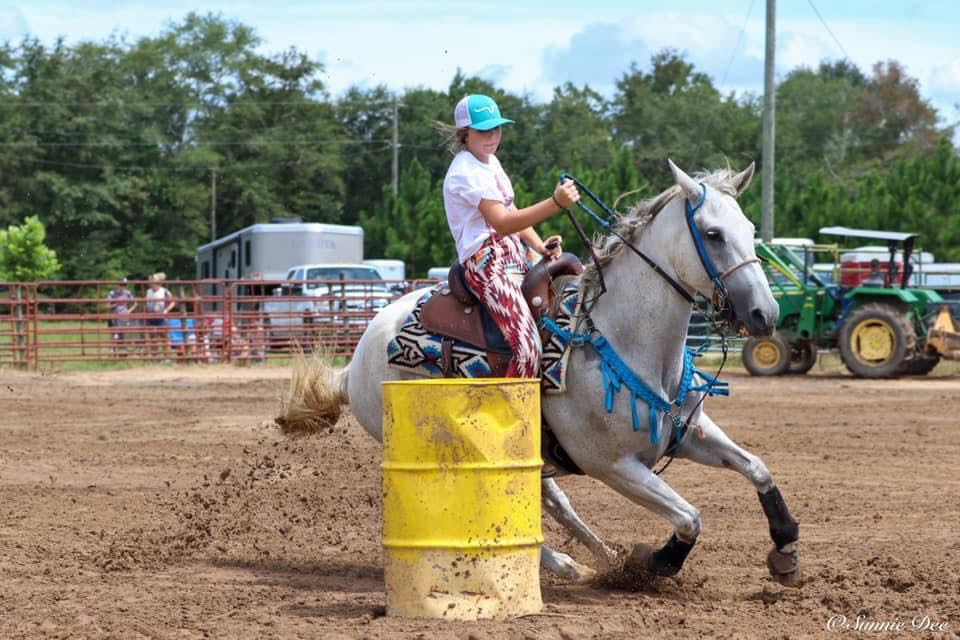 Rockin’ A Ranch Arena-- Running for Amanda