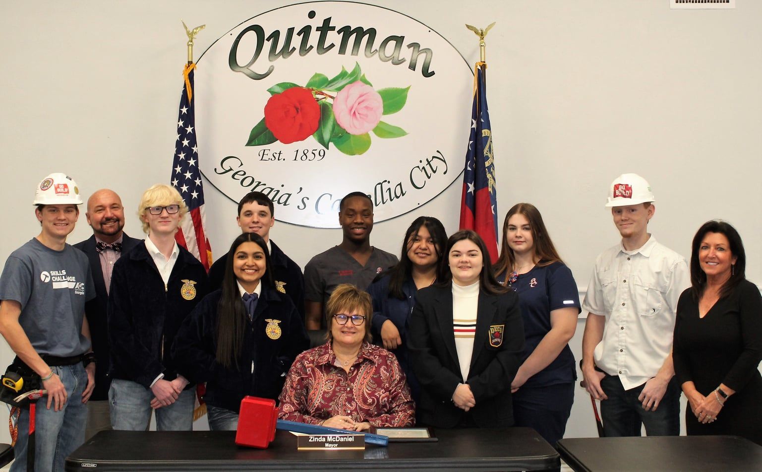 City of Quitman Proclaims CTAE Month