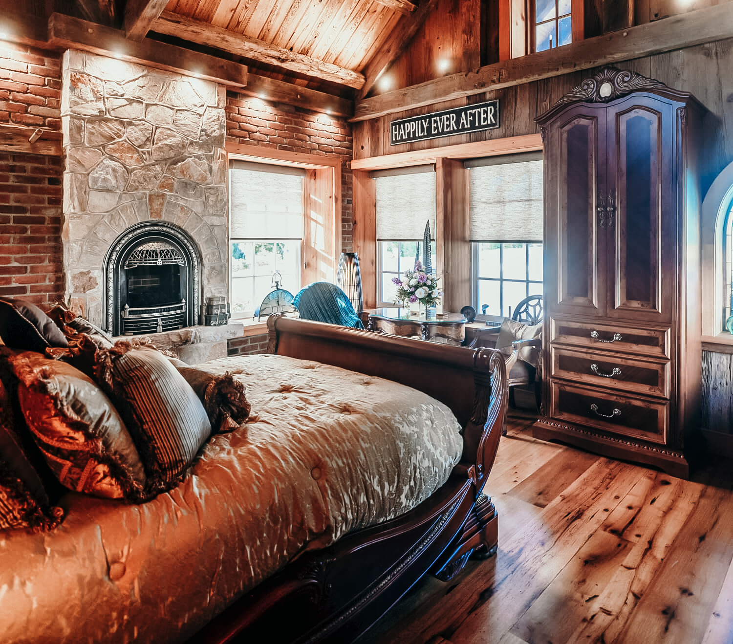 The Liberty Spring House at the Star Barn Village - Bedroom