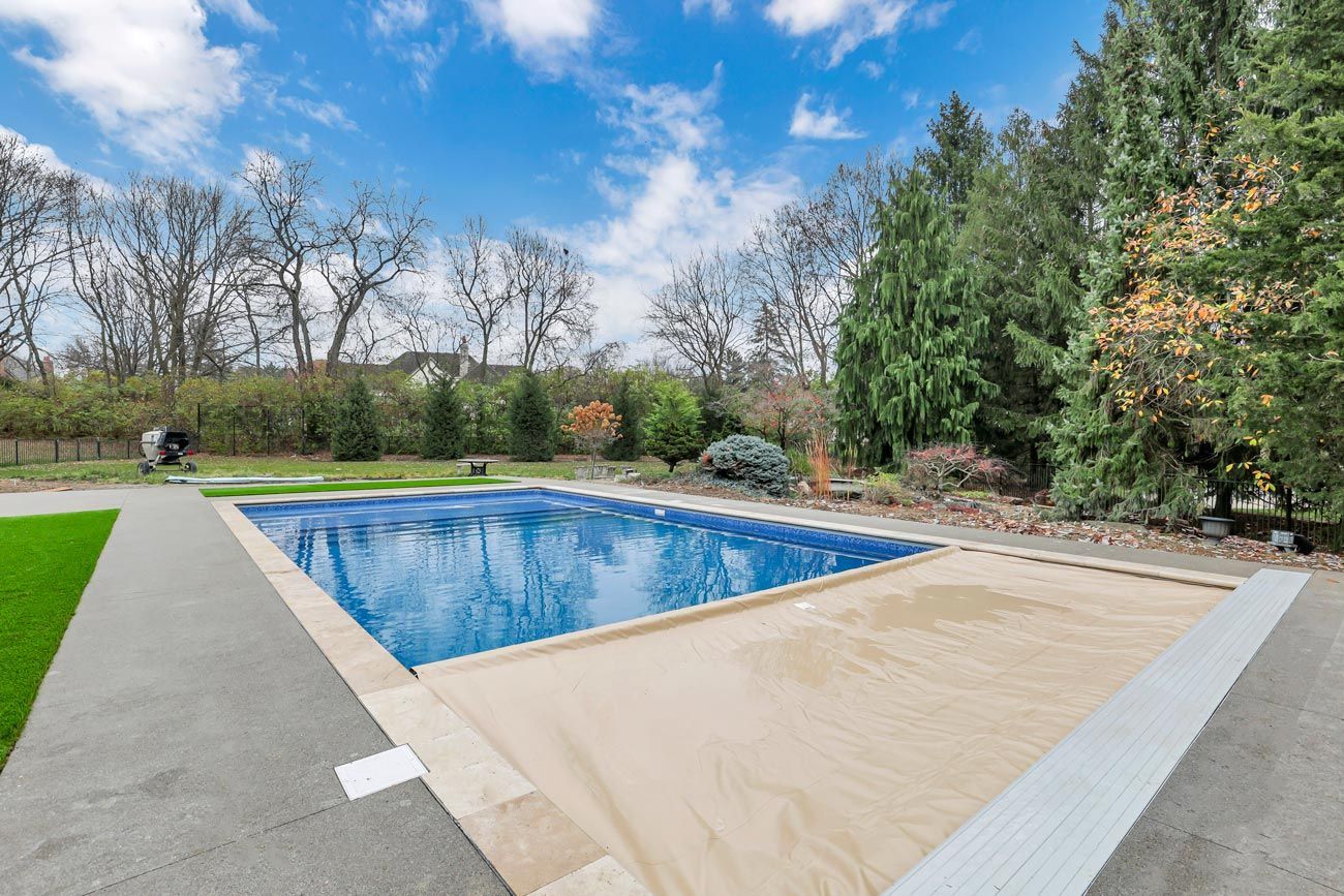 Newly Installed Pool — Dublin, OH — OC Pools