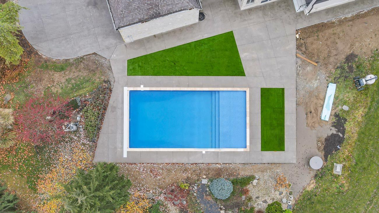 Backyard Pool — Dublin, OH — OC Pools