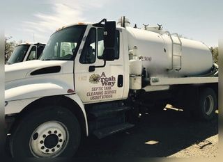 Truck — Septic system maintenance in White City, Oregon