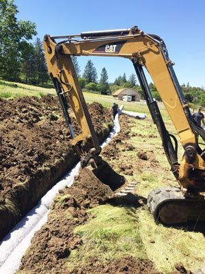 Drainage System — Septic system maintenance in White City, Oregon