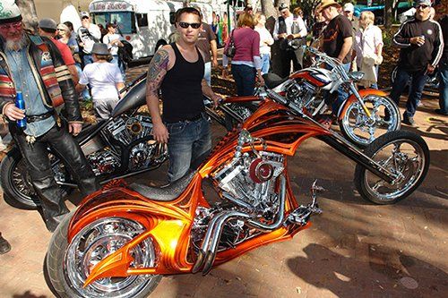 Modeling the Orange Motor  - Motor Cycle Maintenance in Venice, FL