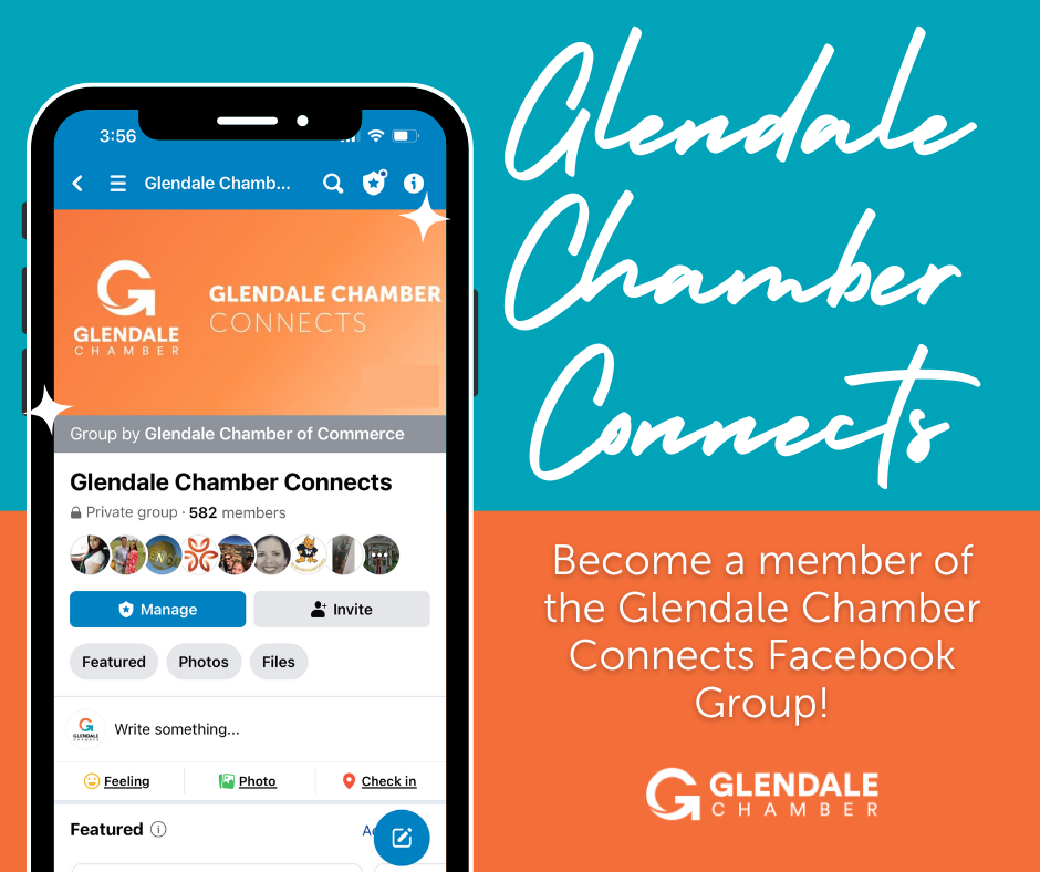 Glendale Chamber Connects Facebook Group Page