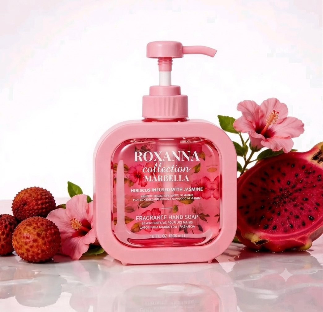 FRAGRANCE  HAND  SOAP  10 fl. oz..  |  Roxanna Collection