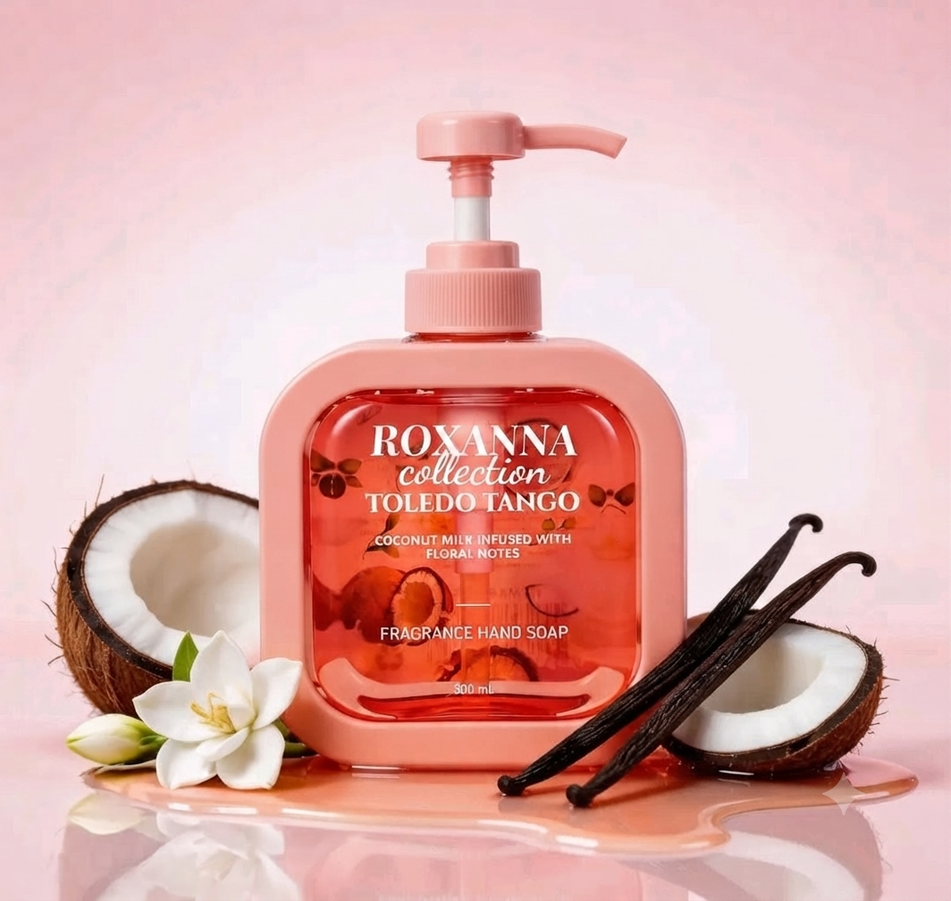 FRAGRANCE  HAND  SOAP  10 fl. oz..  |  Roxanna Collection
