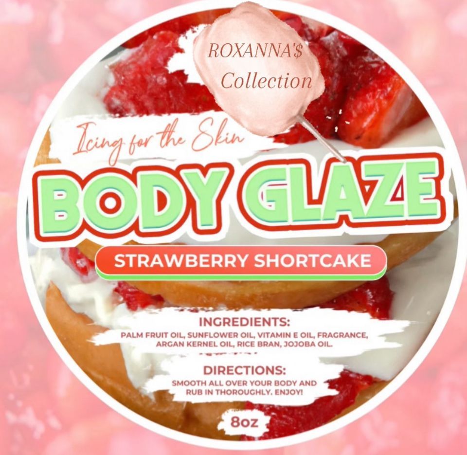 Strawberry Pound Cake Body Scrub, 8 oz. | Roxanna'$ Collection'$