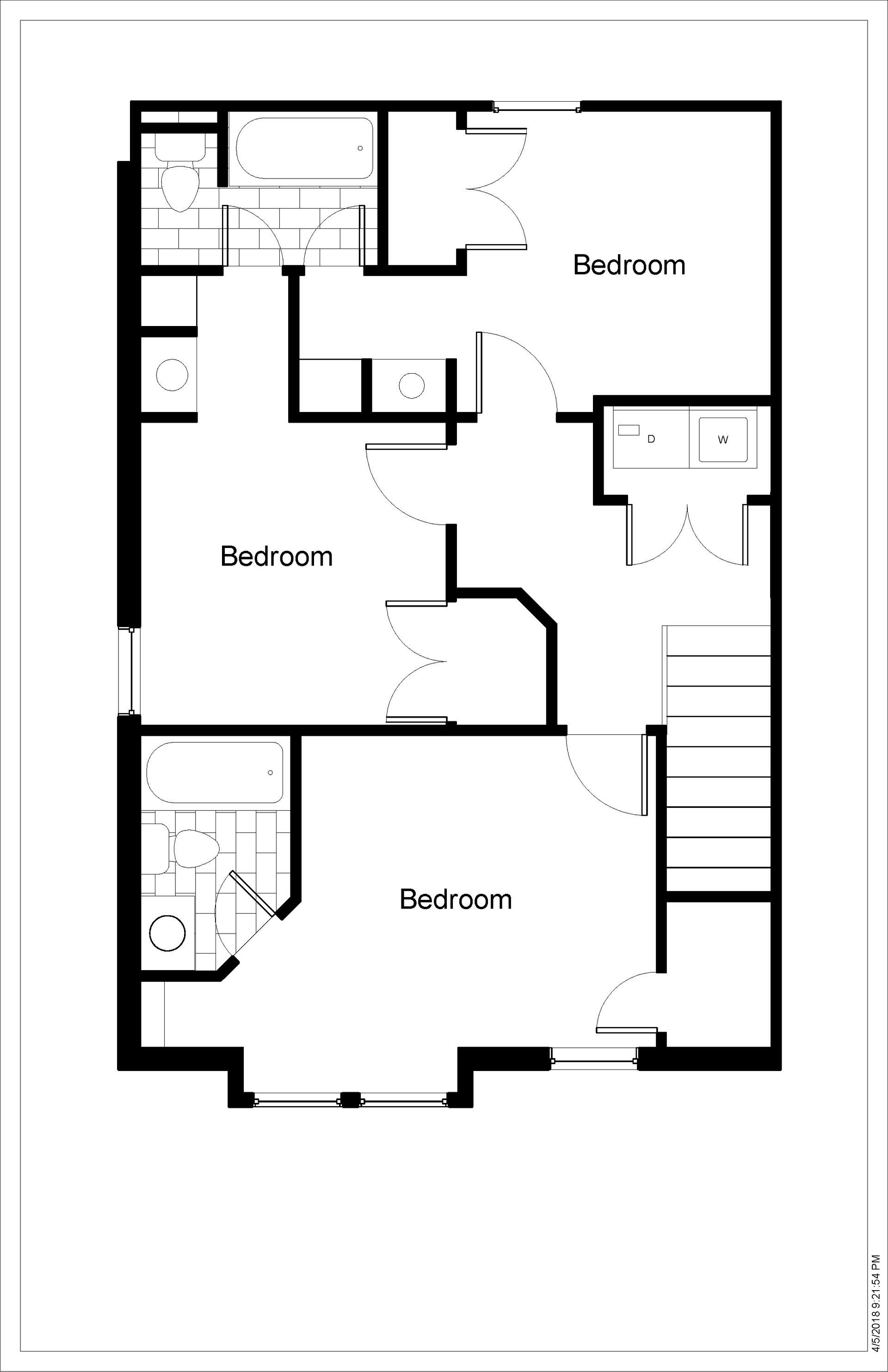 4 Bedroom Floor Plan Page 2