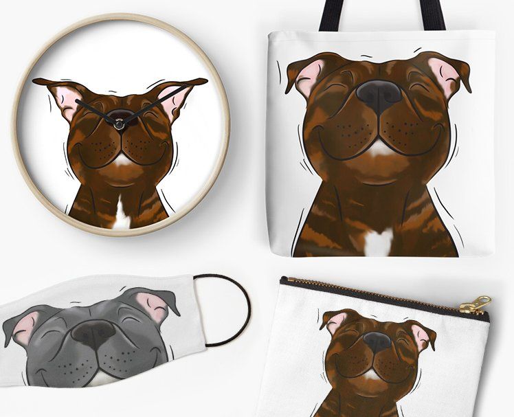 Smiling Staffy Products