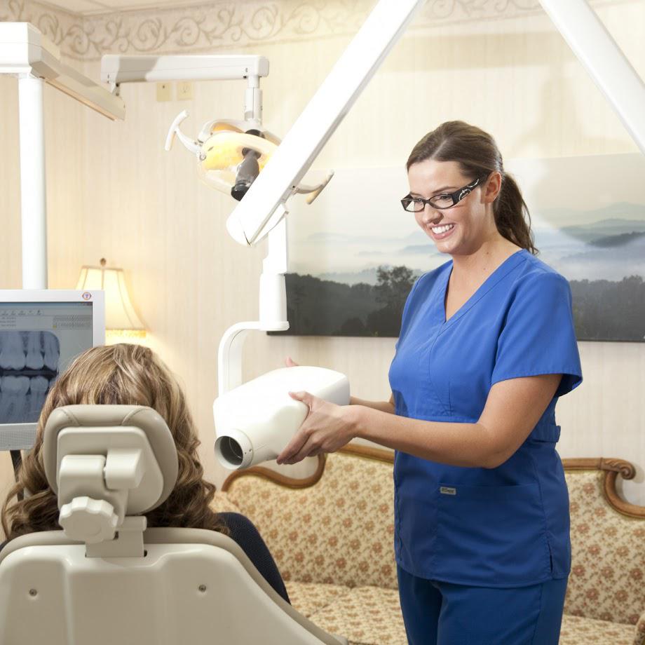 Smiling Dentist And Her Patient — Naples, FL — Bradley Piotrowski, DDS, MSD, LLC