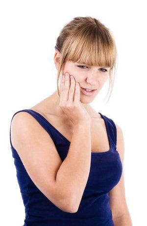 Woman Having A Toothache — Naples, FL — Bradley Piotrowski, DDS, MSD, LLC