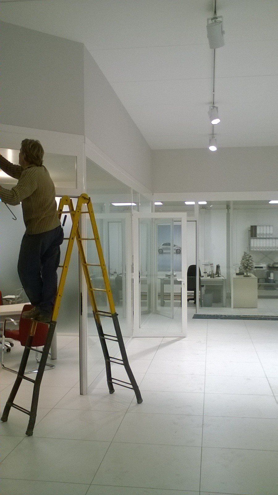 installazione di serramenti in acciaio COR-TEN