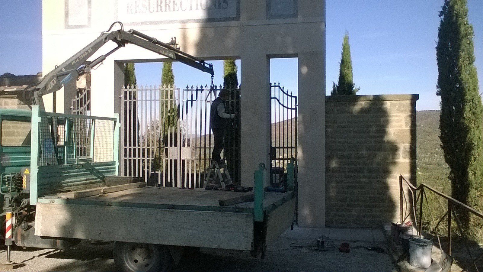 manutenzione di cancello