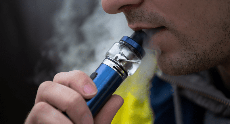 Vaping with Braces