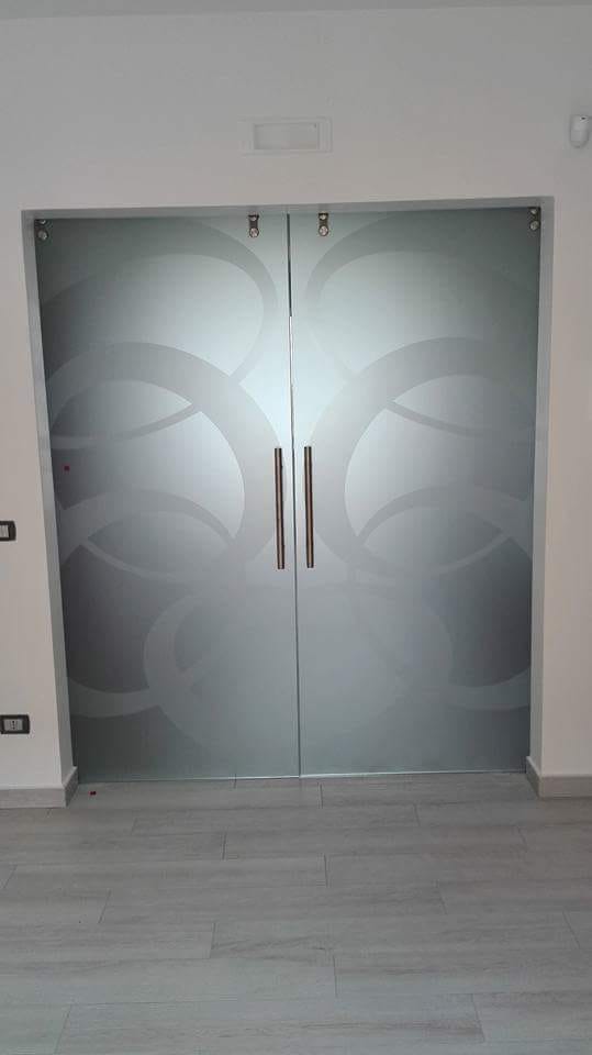 porta in vetro su misura 10