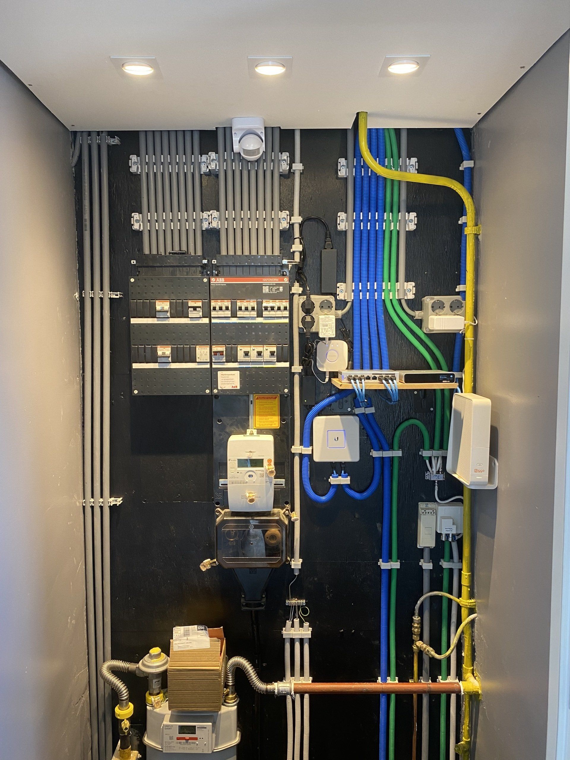 Groepenkast installatie