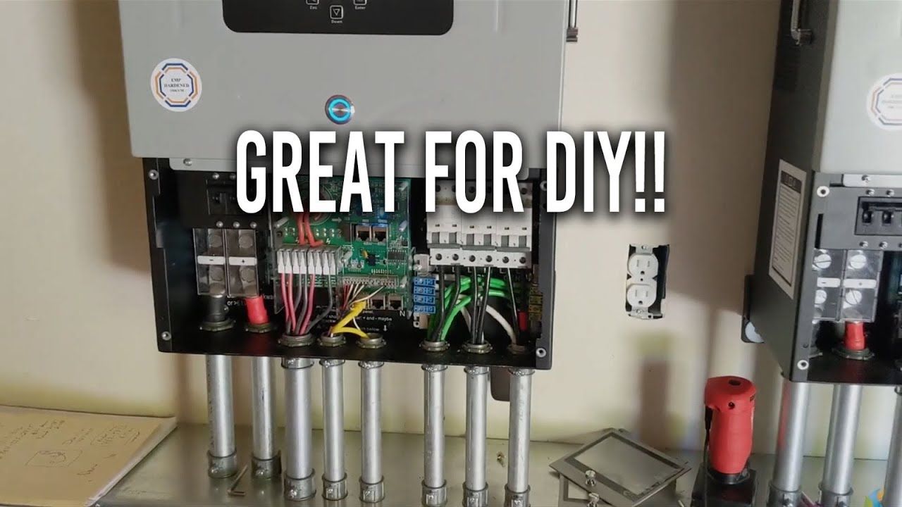 A box with the words `` great for diy '' written on it is sitting on a table.