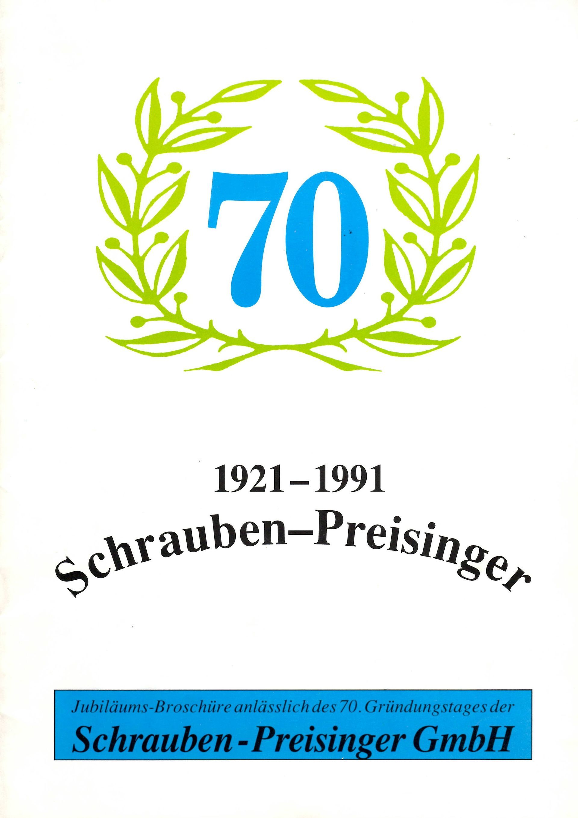 Chronik Schrauben-Preisinger 
