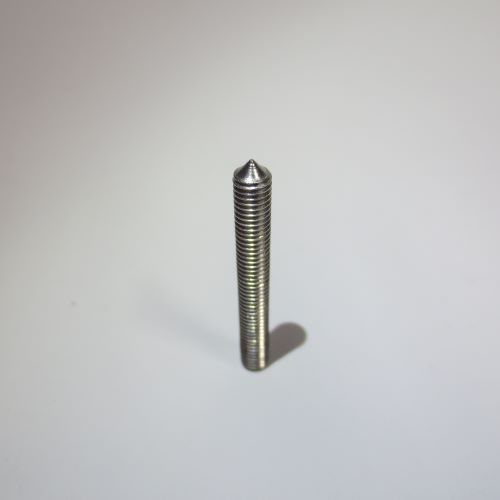 typiche Nadelspitze einer DIN 914