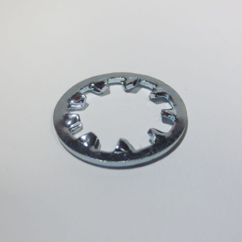 Zahnscheiben, 
Form A = außenverzahnt
Form J = innenverzahnt
Form V = außenverzahnt und versenkt
Ø 2,2 mm  24 mm
in Federstahl blank und verzinkt, 
Kupfer vernickelt, Bronze und Edelstahl A2