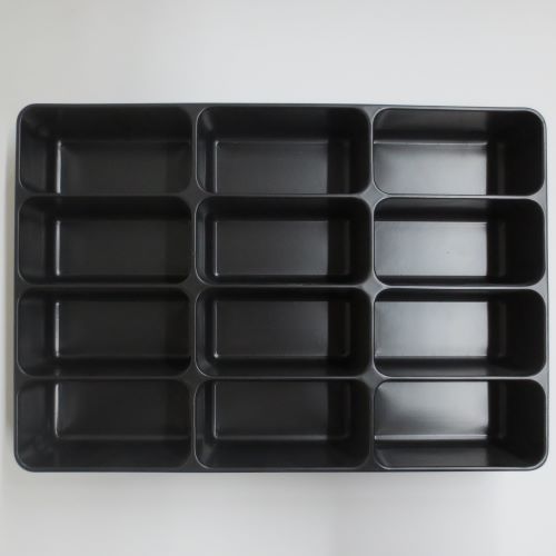 Einlage für Metallkoffer 12-fach