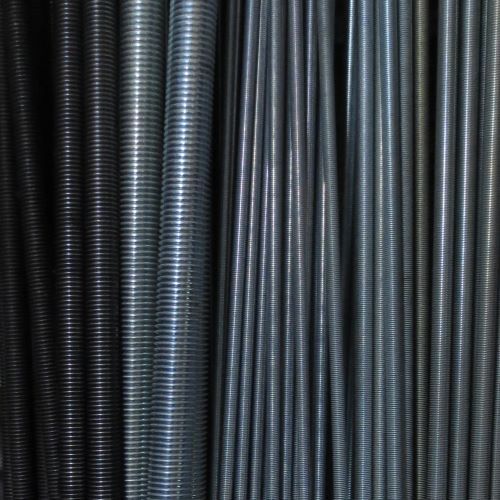 Gewindestangen in Zoll, 
UNC und UNF, auch Linksgewinde, auch Whitworth,  
in Stahl (4.6) blank oder verzinkt, Edelstahl A2, Länge 32