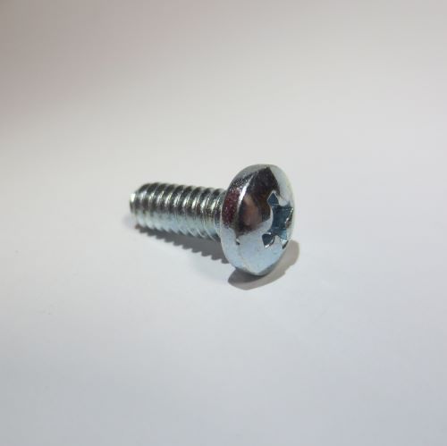 Linsenkopfschraube mit Kreuzschlitz UNC, ~DIN 7985, 
Ø Nr. 2 - 1/4, in Stahl verzinkt und Edelstahl A2