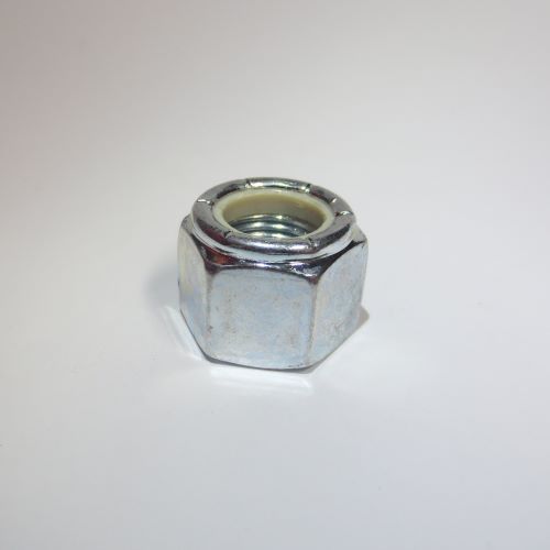 Sicherungsmutter mit Zollgewinde und Polyamidklemmteil