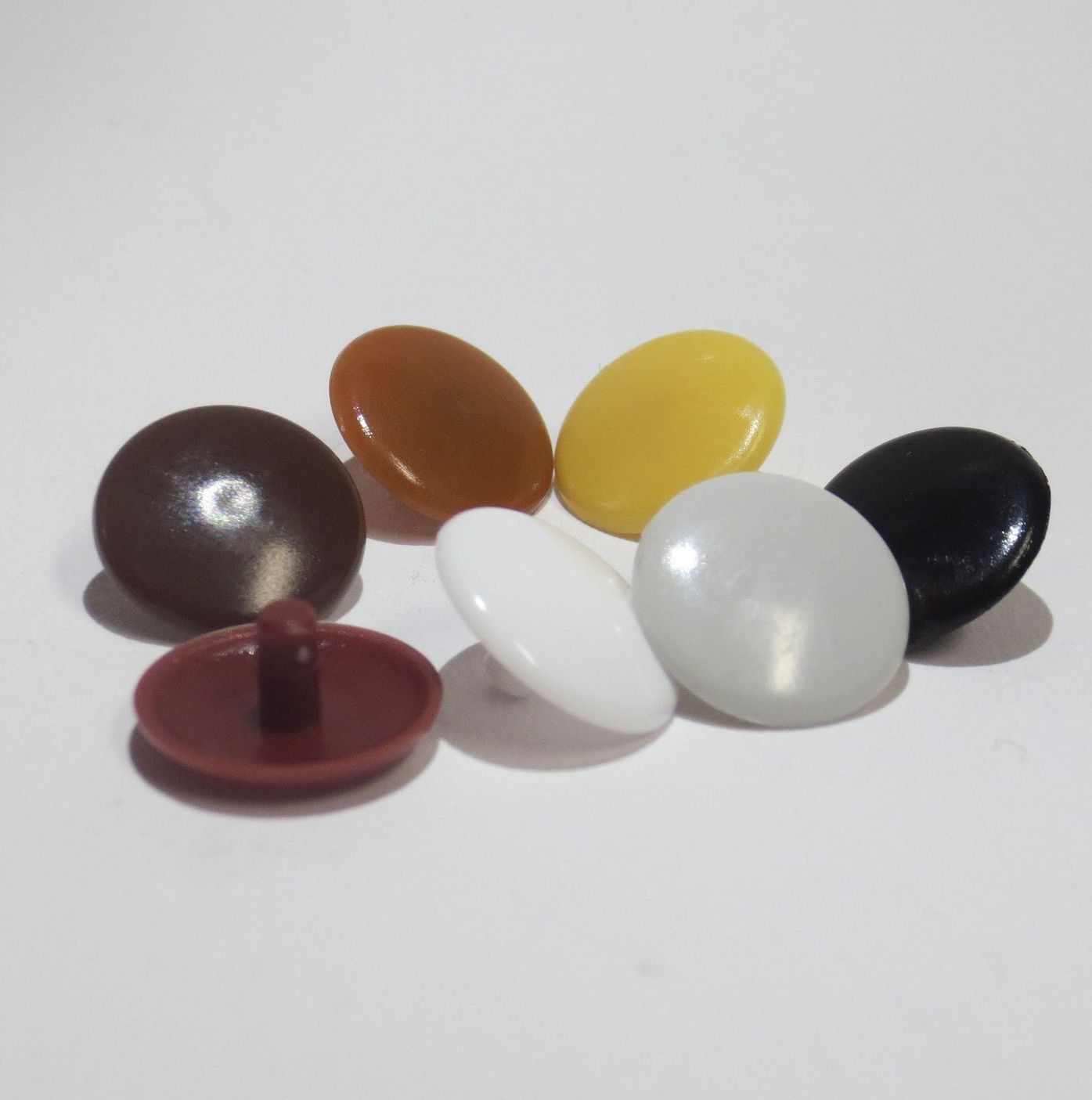 Abdeckkappen für Senkkopfschrauben mit
Kopflochbohrung / 2,4x12mm      