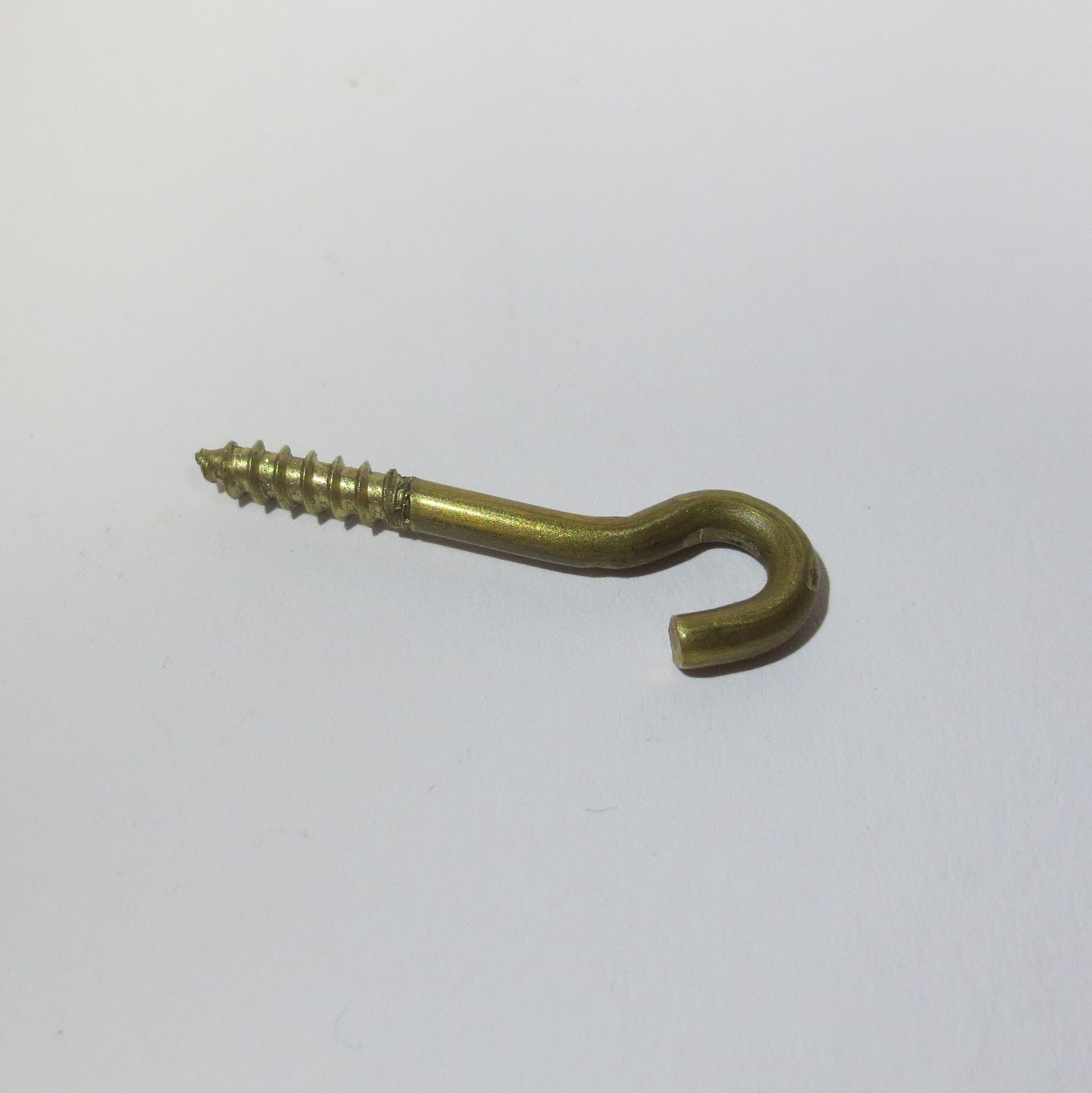 Haken für Taubennetzbefestigung, Draht Ø: 2,8 mm, Länge: 36 mm, Innen: 5 mm, Ösenfenster: 4,5 mm, Messing