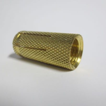 Messingspreizdübel für metrisches Gewinde für M 4 - M16