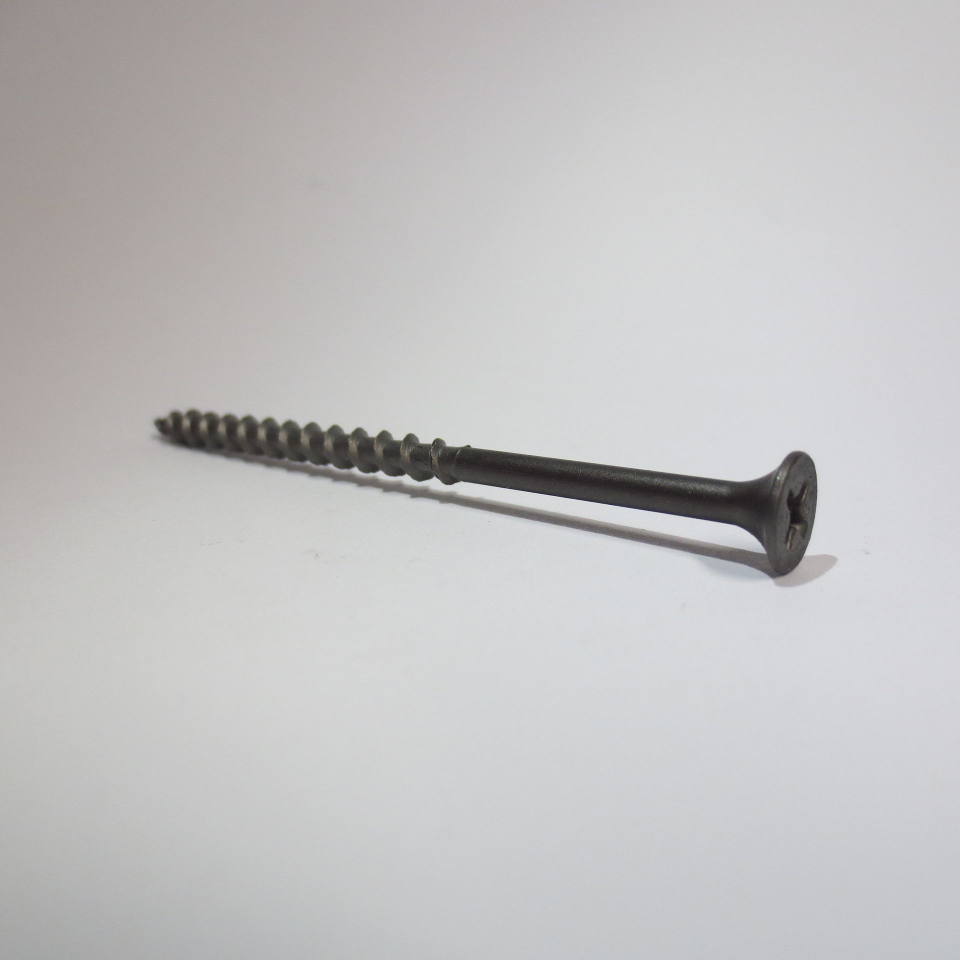 schwarze Holzschraube, Schnellbauschraube, Schraube für Gipskartonplatte