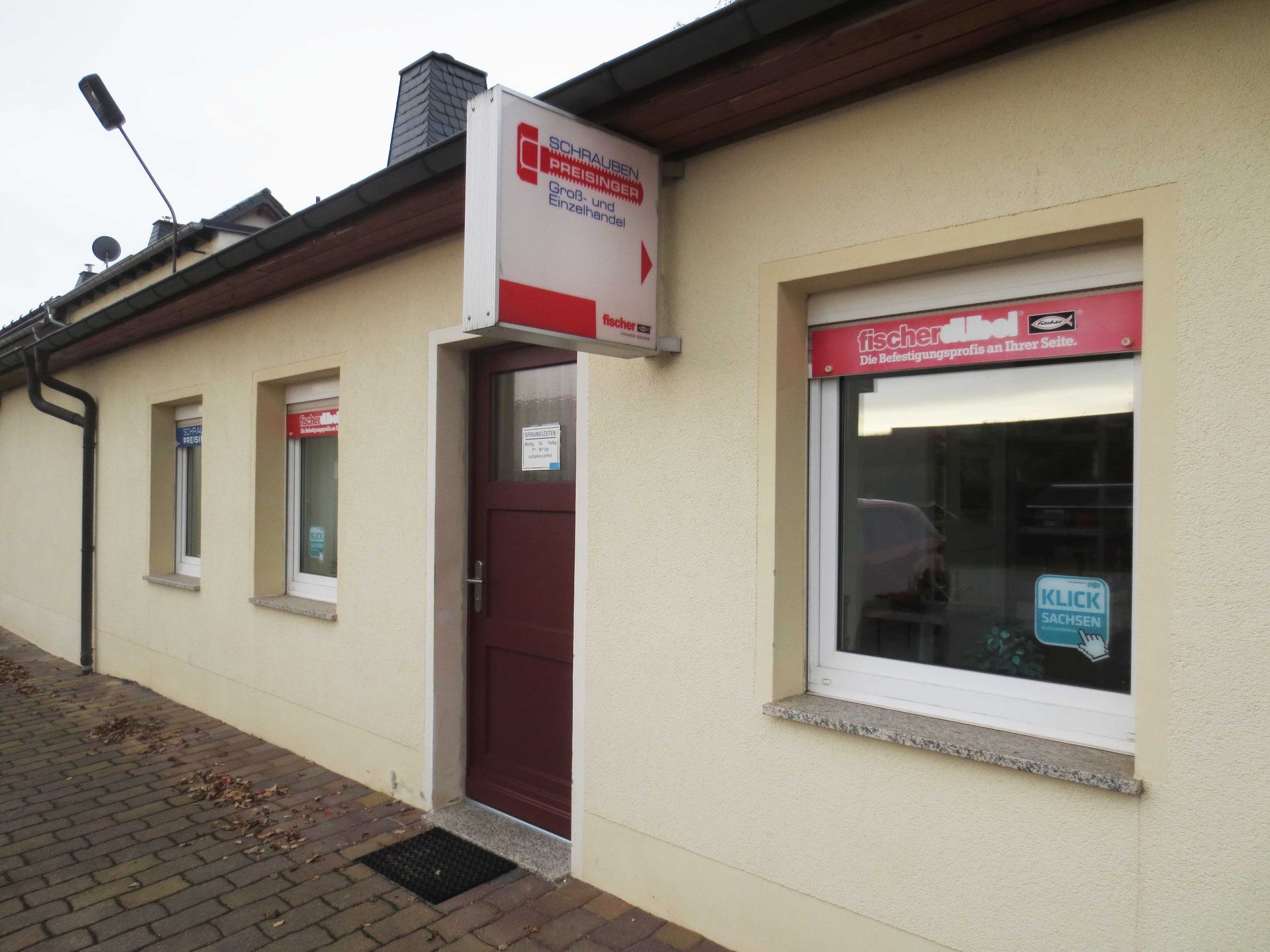 Ladengeschäft für Schrauben in Zwickau Schraubenhandel