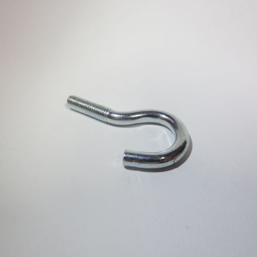 gebogener Schraubhaken mit metrischem Gewinde, M 4 - M 8
in Stahl verzinkt und Edelstahl