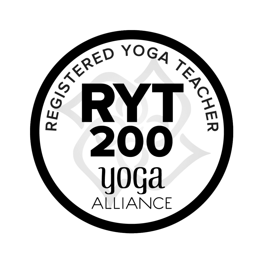 The logo for the registered yoga teacher ryt 200 yoga alliance