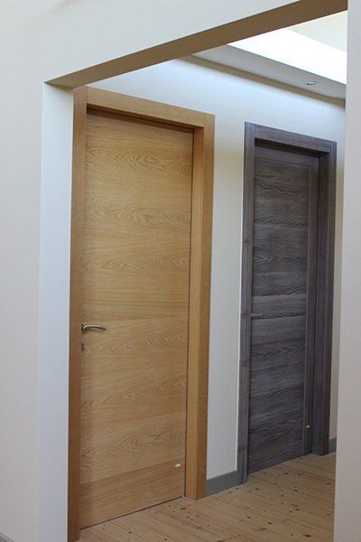 porte interne in legno e laminato