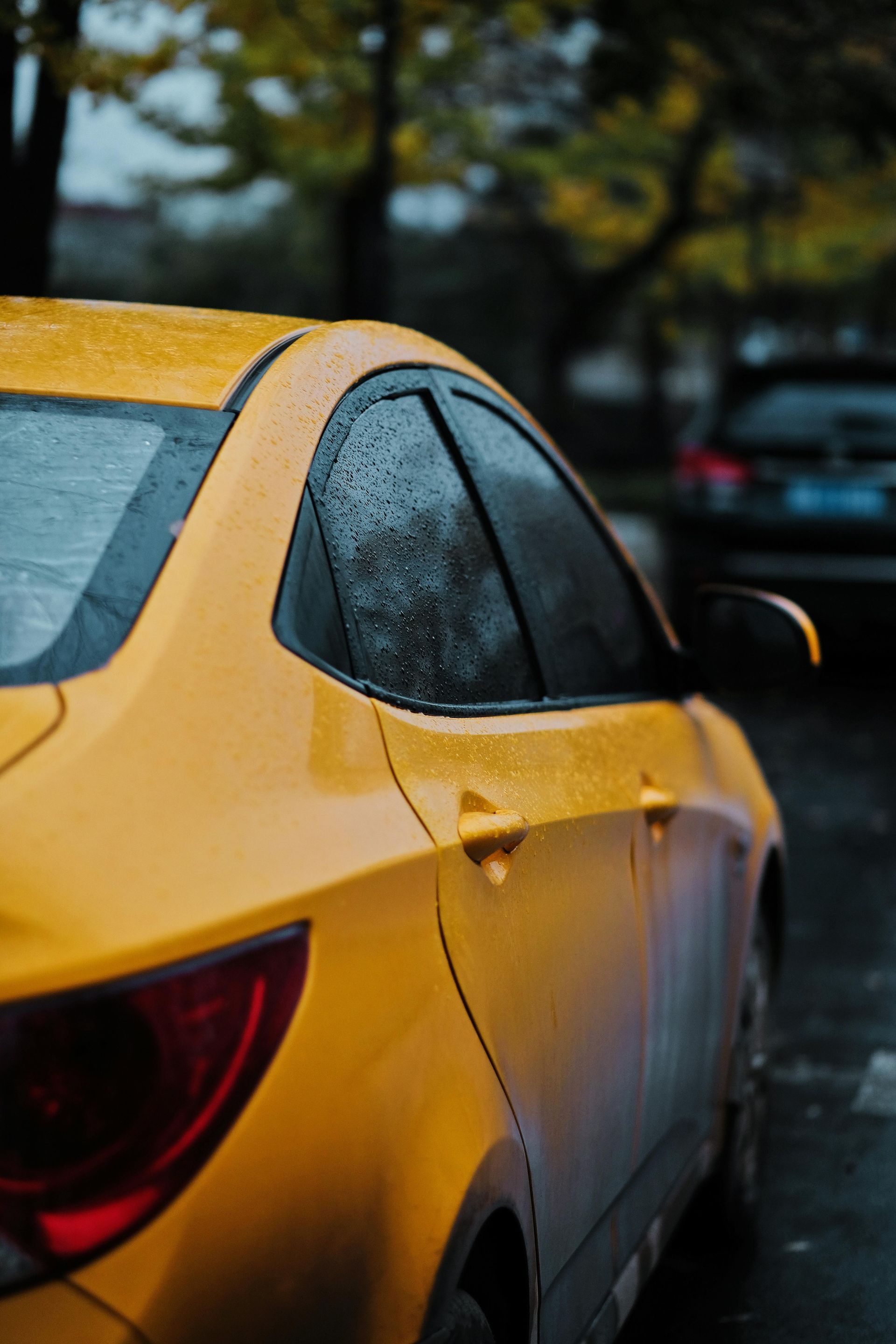 Car receiving ceramic coating service in Cedar City with skilled technician for lasting shine.