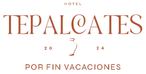 A logo for a hotel called tepal gates por fin vacaciones