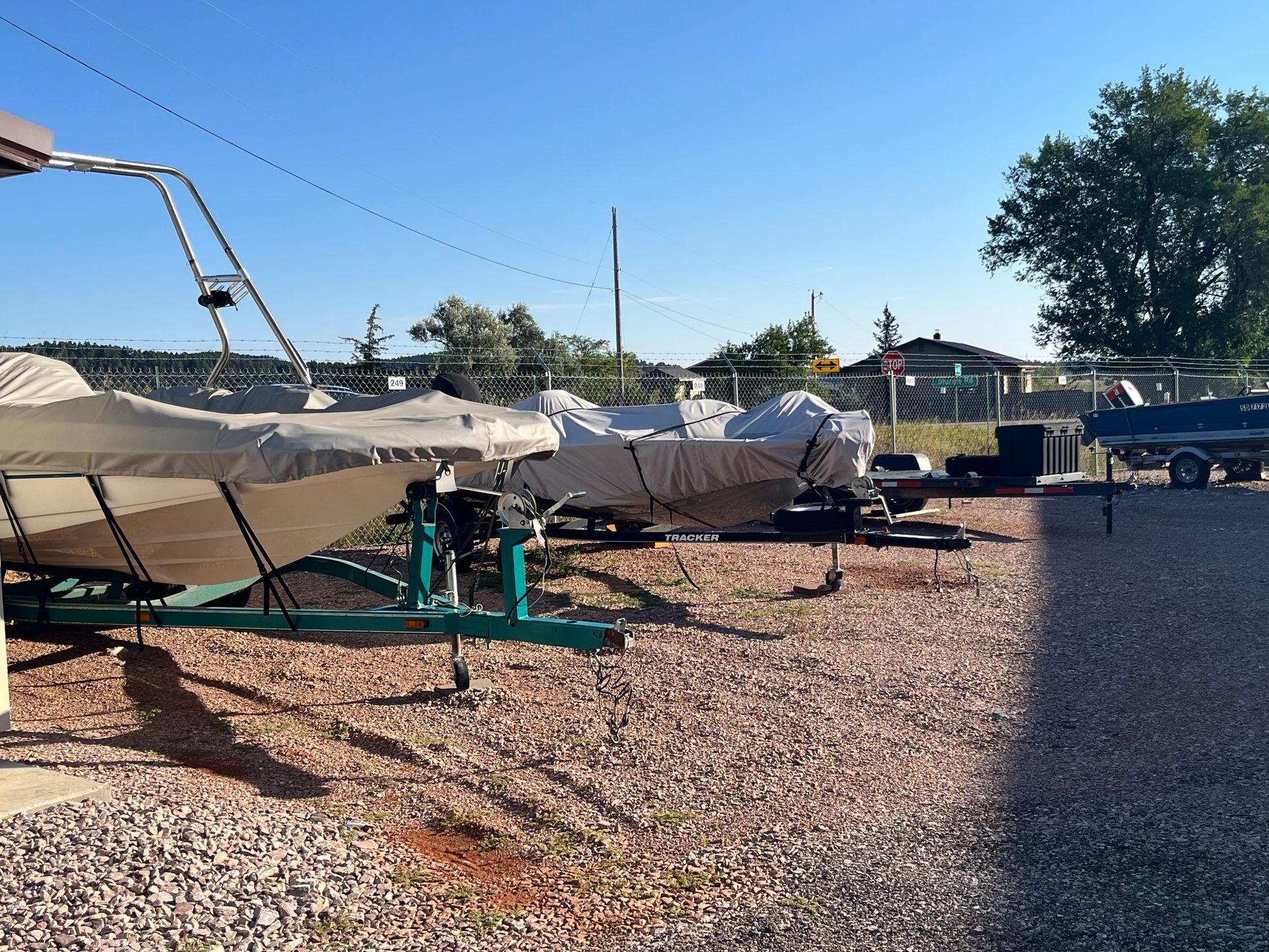 Sign for recreational storage