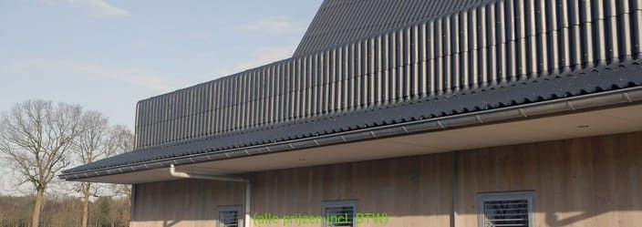 Eternit Ecolor MK-Topgevelstuk Boven 5-45 Graden Donkergrijs 819