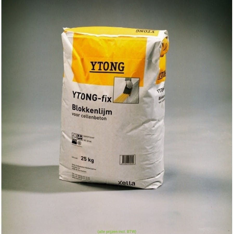 Ytong Bouwblokken G4/600, afm. 600x400x100 mm.