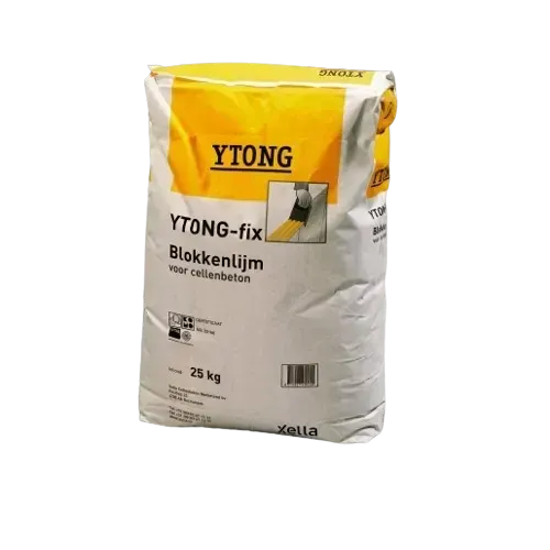 Ytong Fix N101 Blokkenlijm, emmer 5kg of zak 25 kg
