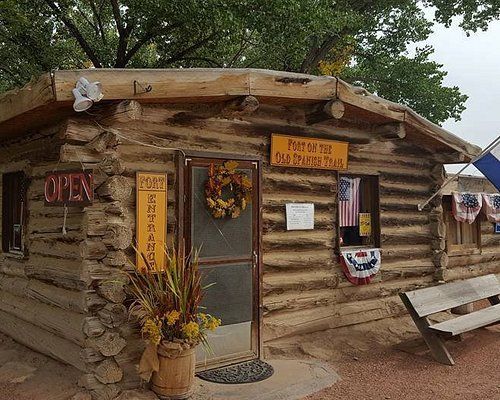 Entrance to Fort Uncompahgre Interpretive Center