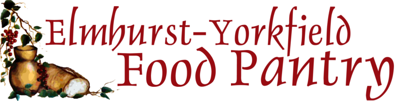 A logo for the elmhurst yorkfield food pantry