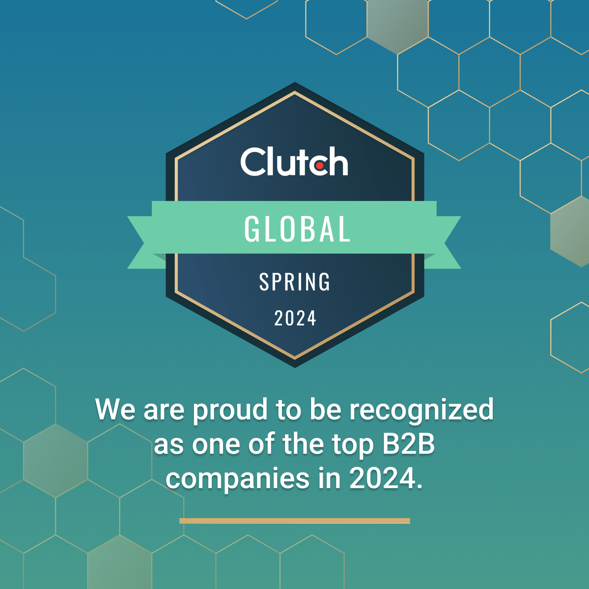 We are proud to be recognized as one of the top b2b companies in 2024.