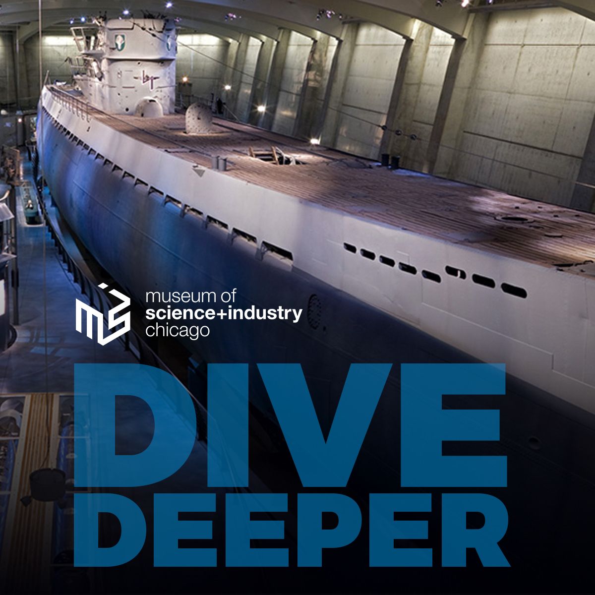 A poster for the museum of science and industry in chicago