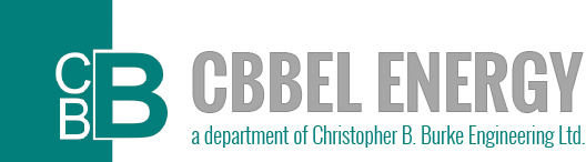 A logo for cbbel energy a department of christopher b. durke engineering ltd