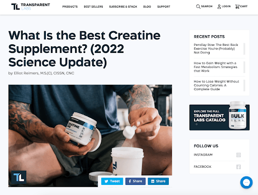 What is the best creatine supplement ? ( 2022 science update )