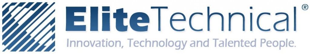 A logo for elite technical innovation technology and talented people